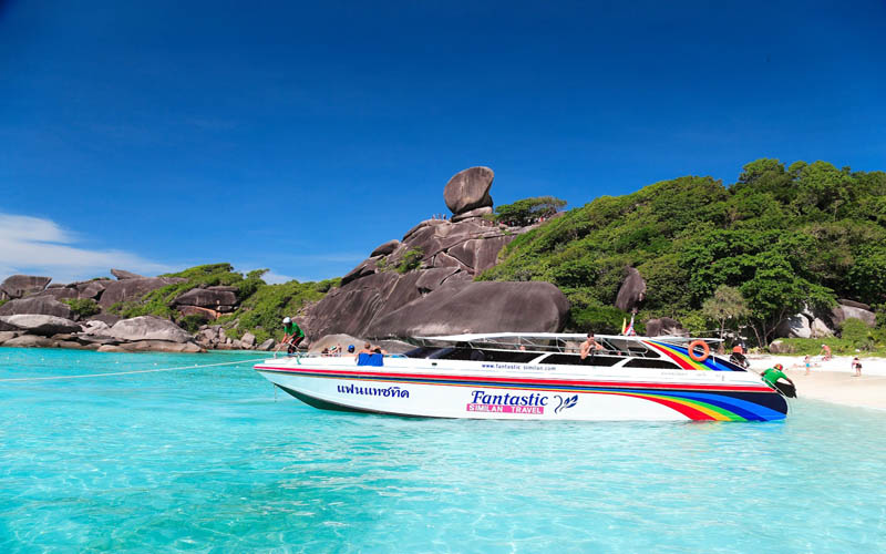Bamboo Island By Speed Boat