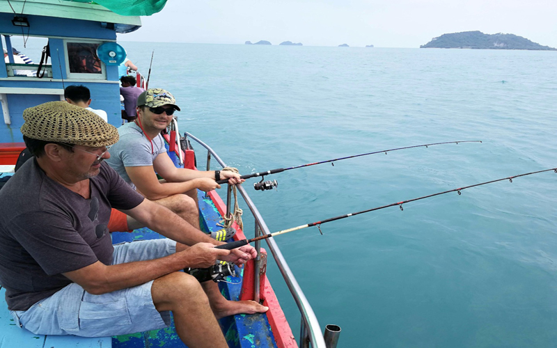 Full Day Fishing By Long Tail Boat